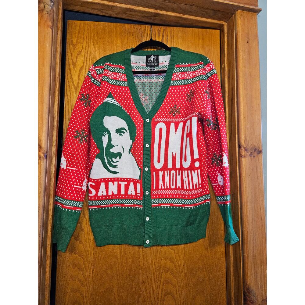 Buddy The Elf Christmas Cardigan